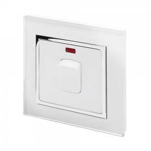 Crystal CT 20A DP Switch with Neon White